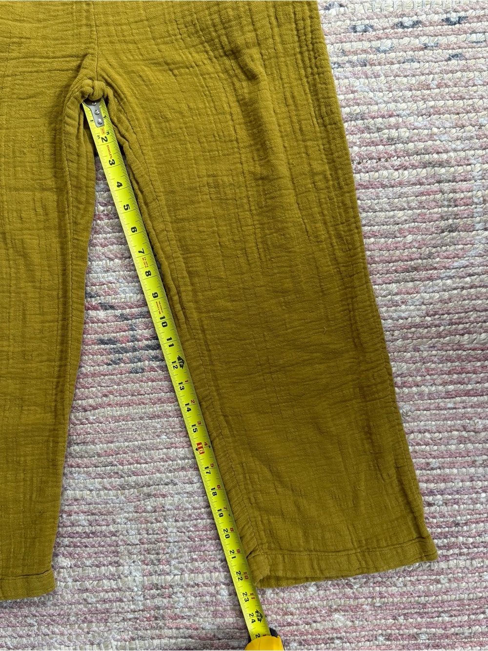 Billabong Mustard Yellow Gauze Jumpsuit - Picture 6 of 12